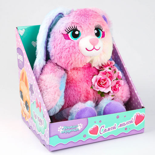 Мягкая игрушка Заяц, 30 см - Milo toys фото 8