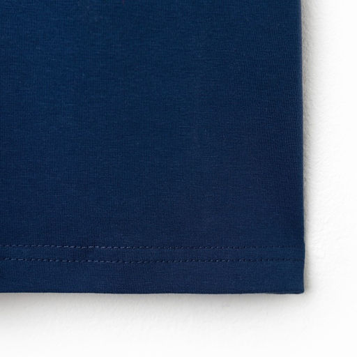 Футболка мужская MINAKU Fuck синяя, р-р 48