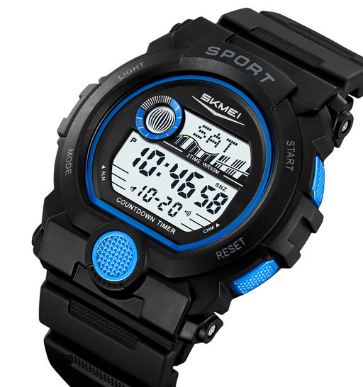 Часы наручные Skmei мужские электронные спортивные 2392black-blue