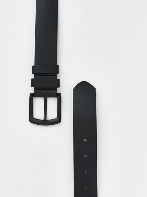 ?ift Y?nl? Deri G?r?n?ml? Erkek Kemer