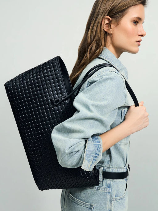 Сумка с плетением / Zarina фото 5