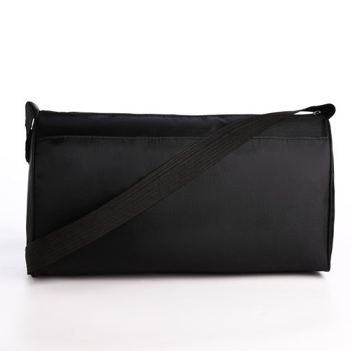 Сумка спортивная Never stop, 40х21х19 см, отдел на молнии, цвет чёрный - Nazamok фото 9