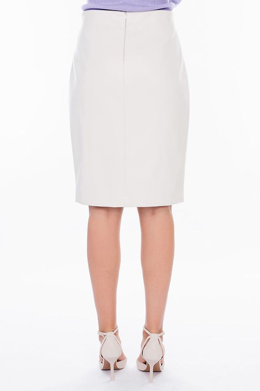 NOBBY, Юбка Ю4500Р-10(белый) (эко-кожа)  фото 5
