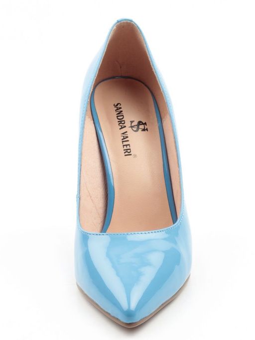 06-P1-2077 BLUE Туфли женские (натуральная кожа) - Фабричный китай фото 9