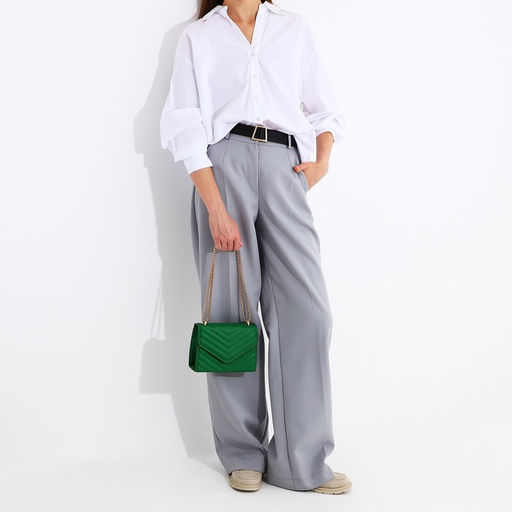 Сумка-мессенджер на магните, цвет зелёный - Simaland фото 3