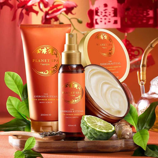 SPA Крем-баттер для тела с экстрактом китайского зеленого чая Заряд энергии, 200 мл - Avon фото 2