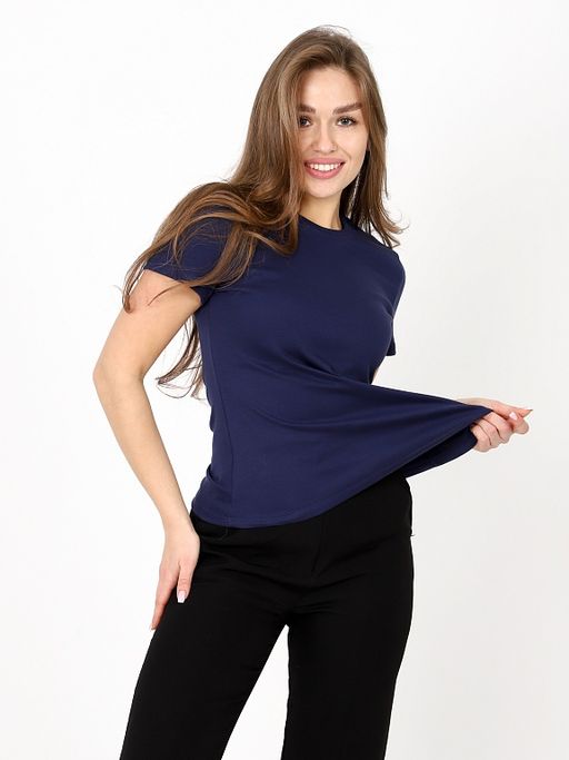 Футболка женская Джен Синее Море - Амавес-текстиль фото 8