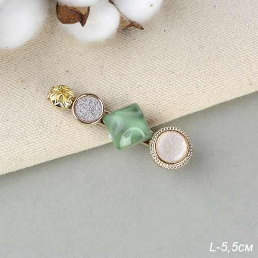 Заколка-зажим для волос 5,5 см / 2125-65