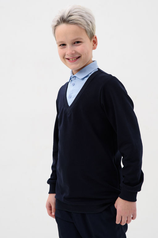 Обманка школа длинный рукав