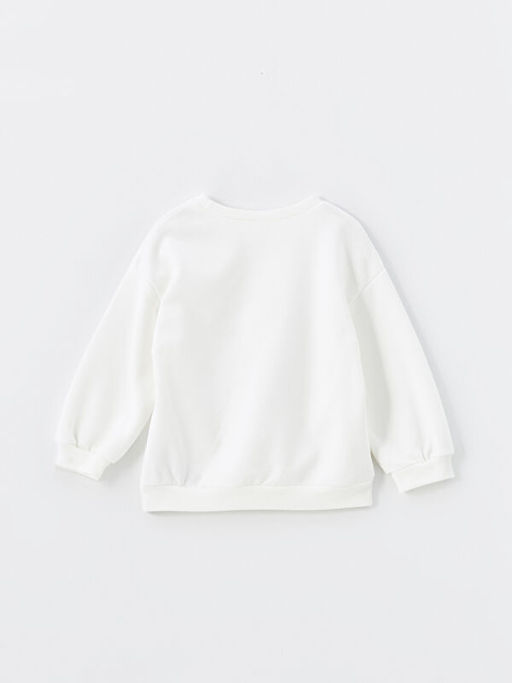 Bisiklet Yaka Uzun Kollu Atat?rk Bask?l? Erkek Bebek Sweatshirt - Waikiki фото 3