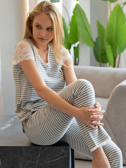 Opium Home&Sleepwear Комплект футболка+брюки M-139/P-118