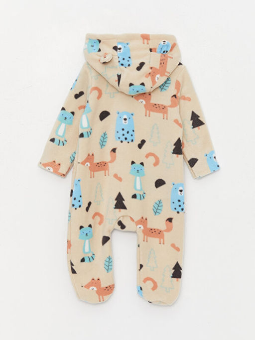 Kap??onlu Erkek Bebek Tulum (0-12 Ay Patikli, 12 Ay+ Patiksiz) - Waikiki фото 2