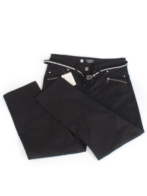 7754 BLACK Бриджи джинсовые женские - Fashion фото 3