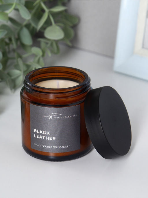 Ароматическая свеча в банке Pure Basil, соевый воск, 90 г, базилик