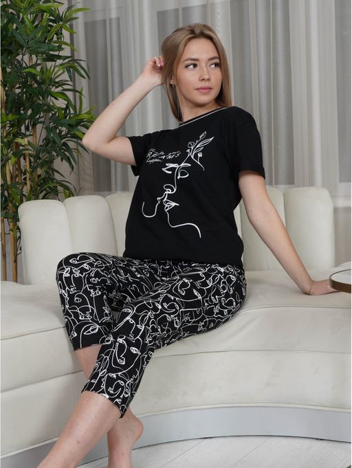 Хилари костюм женский (черный) - Lovetex фото 28