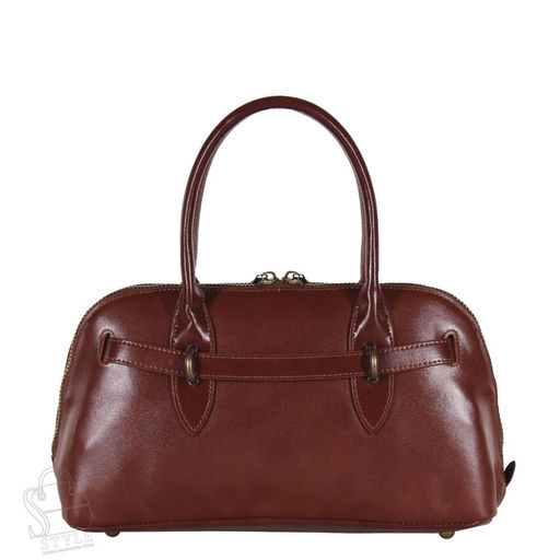 Сумка женская кожаная 5008NN brown Natale Navetta  фото 4