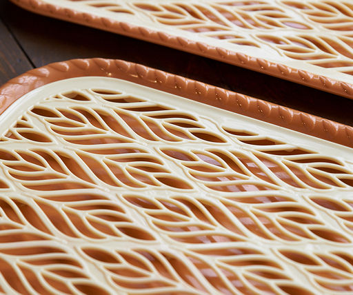 Поднос "Колос" 455*360*23 мм с вкладышем сушилкой, арт. АП 613