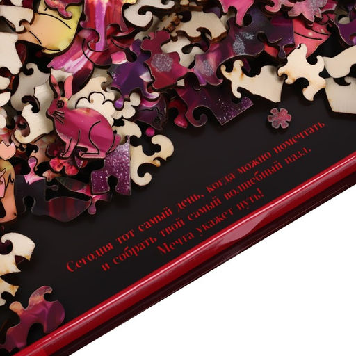 Пазл Путь к Востоку фигурные светящиеся детали - Puzzle фото 6