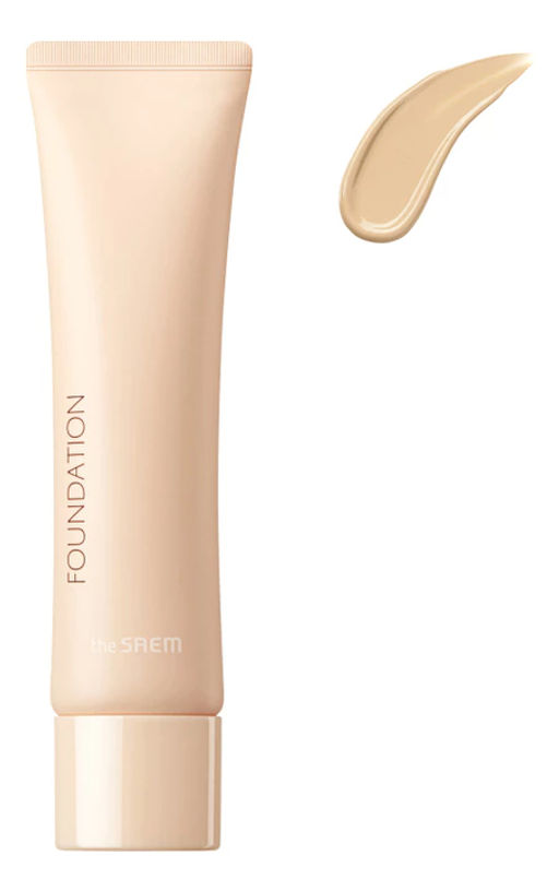 Тональная основа воздушная THE SAEM Saemmul Airy Cotton Foundation 02 Natural Beige, 30ml