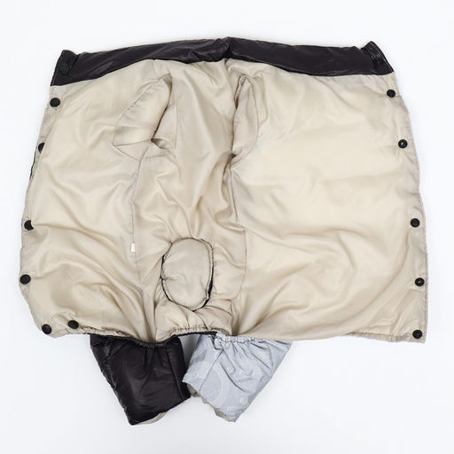 Комбинезон Ультра светоотражающий, размер 10 (ДС 21 см, ОГ 34 см, ОШ 24 см), чёрный - Simaland фото 7