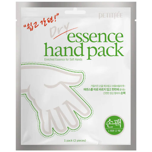 Petitfee Dry Essence Hand Pack 1ea - Маска-перчатки для рук с сухой эссенцией 1шт