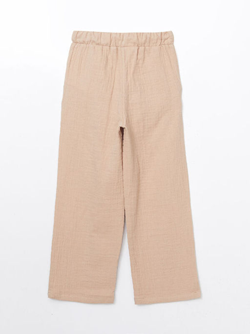 Beli Lastikli Dokulu K?z ?ocuk Pantolon