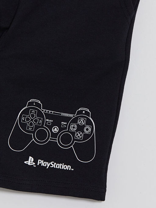 Erkek ?ocuk PlayStation Bask?l? ?ort