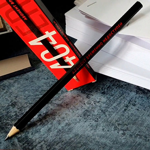 ВКФ Карандаш со смешными фразами SUV-027 Карандаш графитный заточенный ТМ (HB) 16 шт. абонент временно недоступен