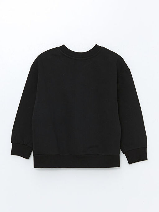 Bisiklet Yaka Basic Uzun Kollu K?z ?ocuk Sweatshirt - Waikiki фото 2