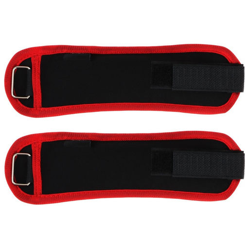 Утяжелители на запястье ONLYTOP, 2 шт. × 200 г, цвет красный