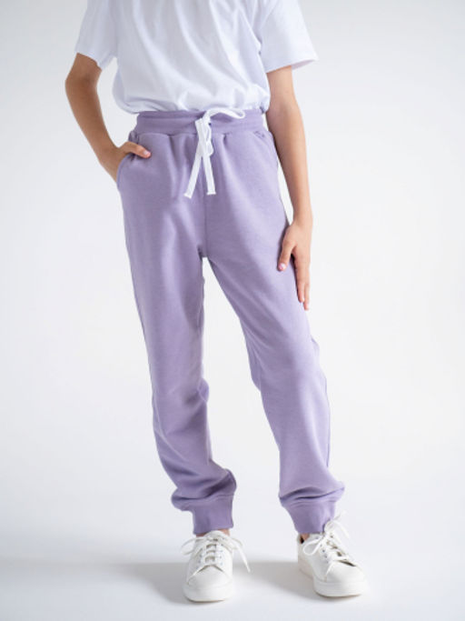 Брюки для девочки сиреневые, сиреневый - Lesi kids фото 7