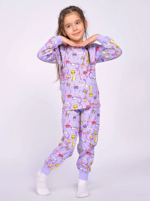 BK3010PJ.С1 Пижама для девочки - Almond фото 2