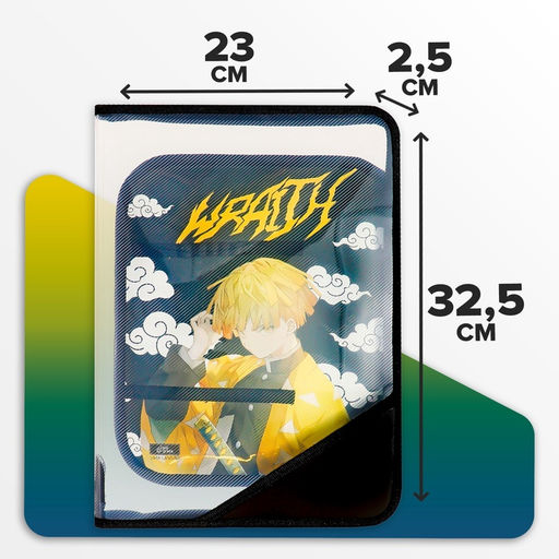 Папка для труда, А4, пластиковая, 23×32.5×2.5 см «Аниме»