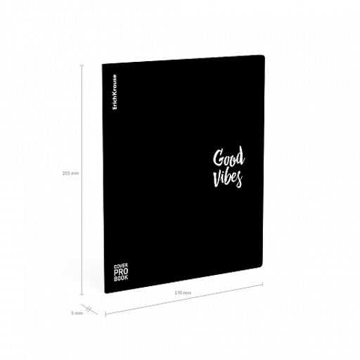 Цена за 5 шт. Тетрадь общая ученическая с пластиковой обложкой на скобе ErichKrause Words, красный, А5+, 48 листов, клетка_MIX-PACK  фото 10