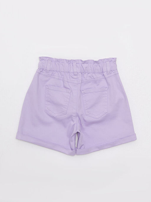 Beli Lastikli Basic Gabardin K?z ?ocuk ?ort - Waikiki фото 2