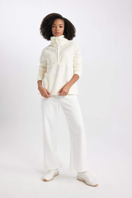 DeFactoFit Широкие стандартные спортивные штаны с двумя карманами и широкими штанинами фото 3