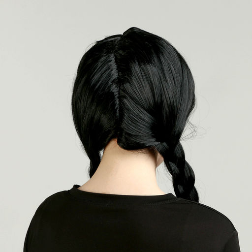 Карнавальный костюм «Мрачная девчонка», р. XXS: парик, юбка, чулки, воротник