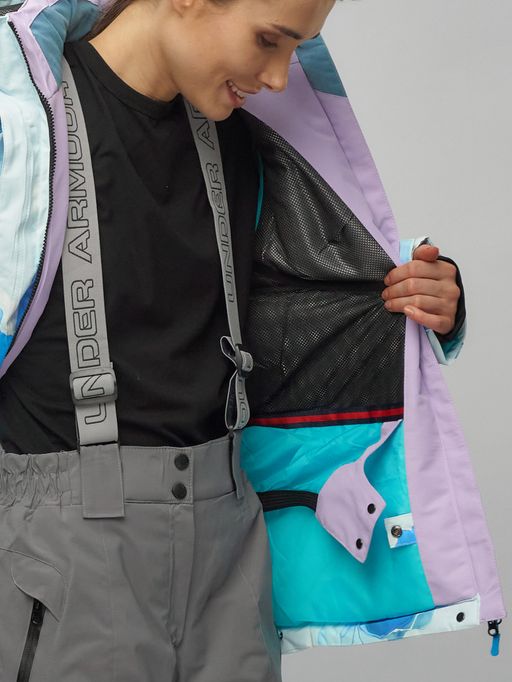 Горнолыжный костюм женский голубого цвета 020231Gl - Chunmai фото 16