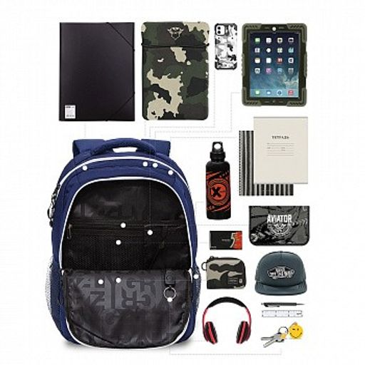 RU-132-1 Рюкзак - Grizzly фото 6