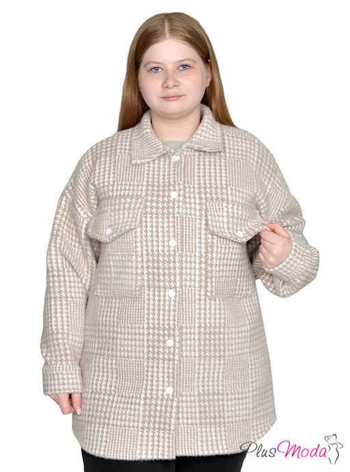 Жакет-парка Модель №1909 размеры 44-84 - Plusmoda фото 67