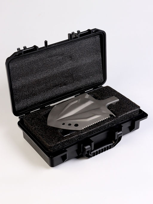 Лопата туристическая, 3 предмета, многофункциональная, в кейсе