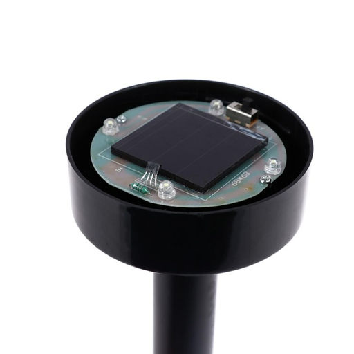 Садовый светильник на солнечной батарее Средний шар, 153815 см, 4 LED, свечение тёплое белое - Luazon lighting фото 4