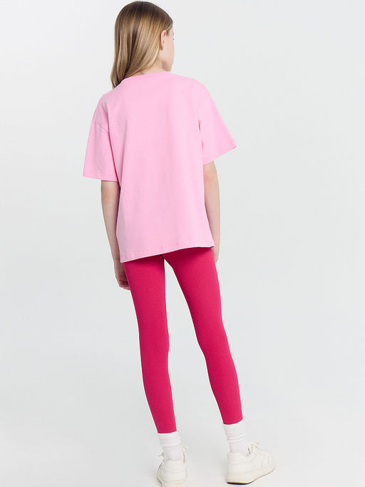Легинсы для девочек для занятий спортом розовые - Mark formelle фото 5