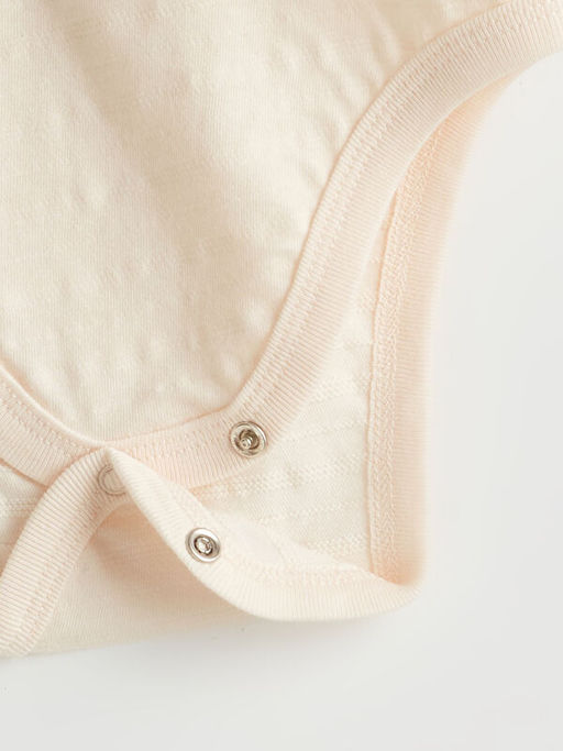 Basic Erkek Bebek ??t??tl? Bodysuit