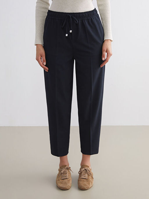 Beli Lastikli Havu? Kesim Kad?n Pantolon