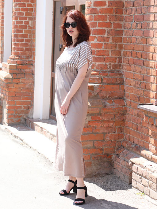 К-2021 5350.В.С2 Платье - Almond фото 5