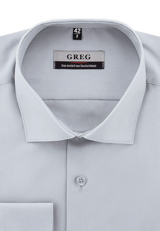 Сорочка мужская длинный рукав GREG 320/119/GR