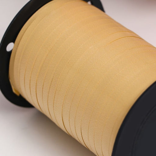 Лента для декора и подарков, кофе с молоком, 0,5 см х 250 м - Simaland фото 2