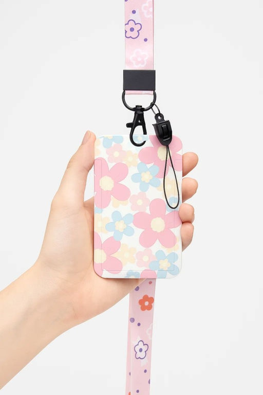 Футляр для карт на ленте "Floral tenderness"