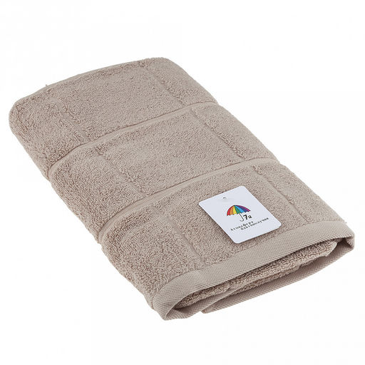 Полотенце махровое "Комфорт" 50х90см, хлопок 100%, бежевый (Китай)